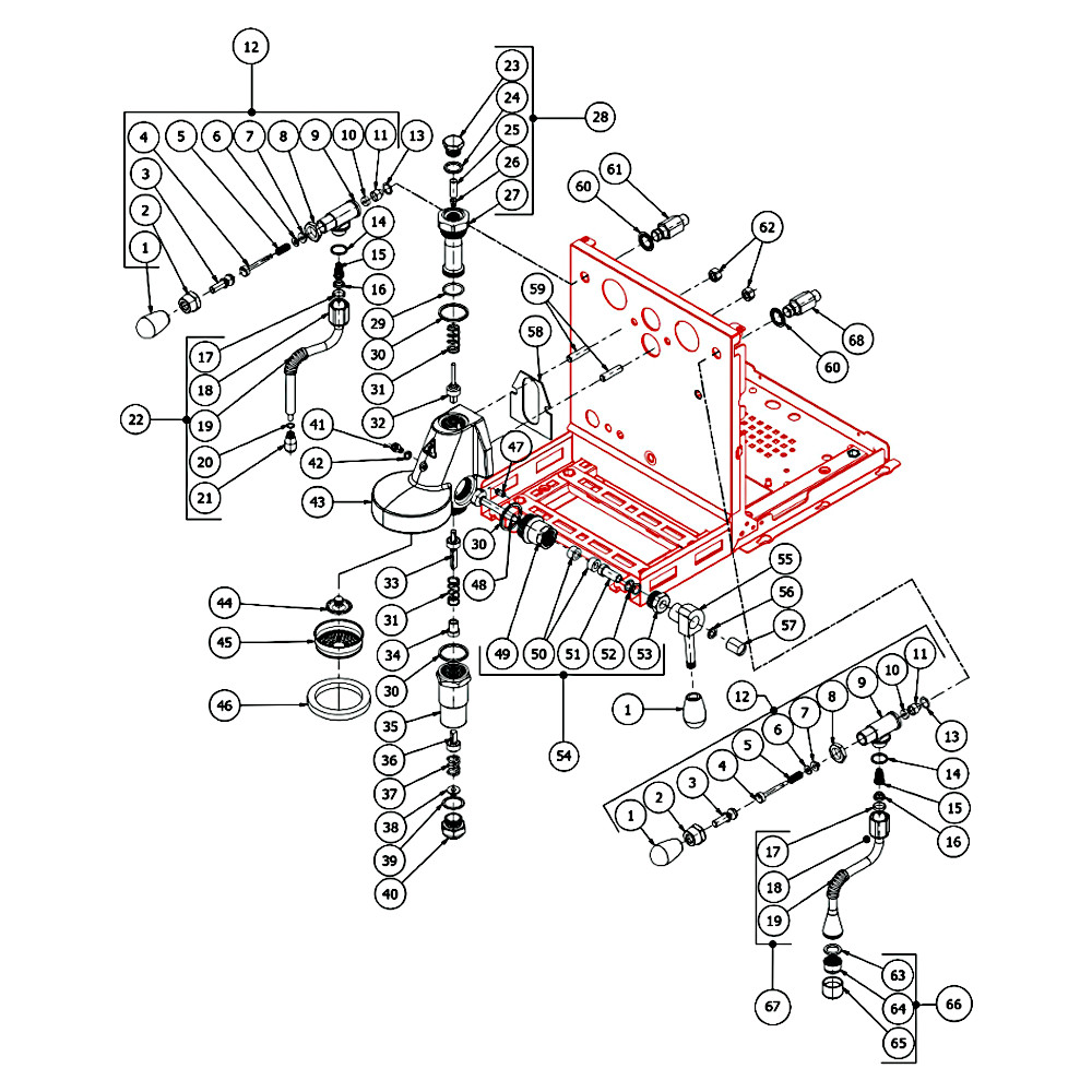 Brühgruppe bis 06/10/25