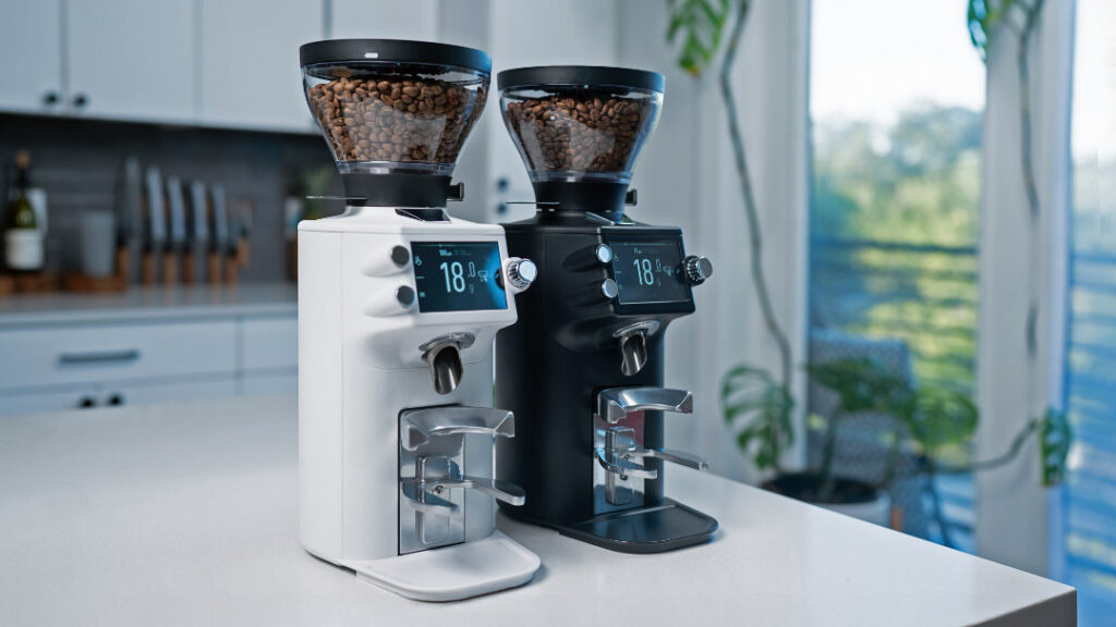 Die Mahlkönig E64 WS ist in Weiß ung Schwarz verfügbar.