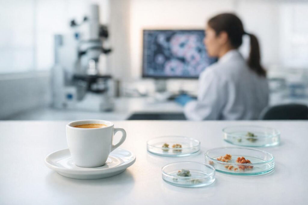 KI generiertes Bild einer Laborszene