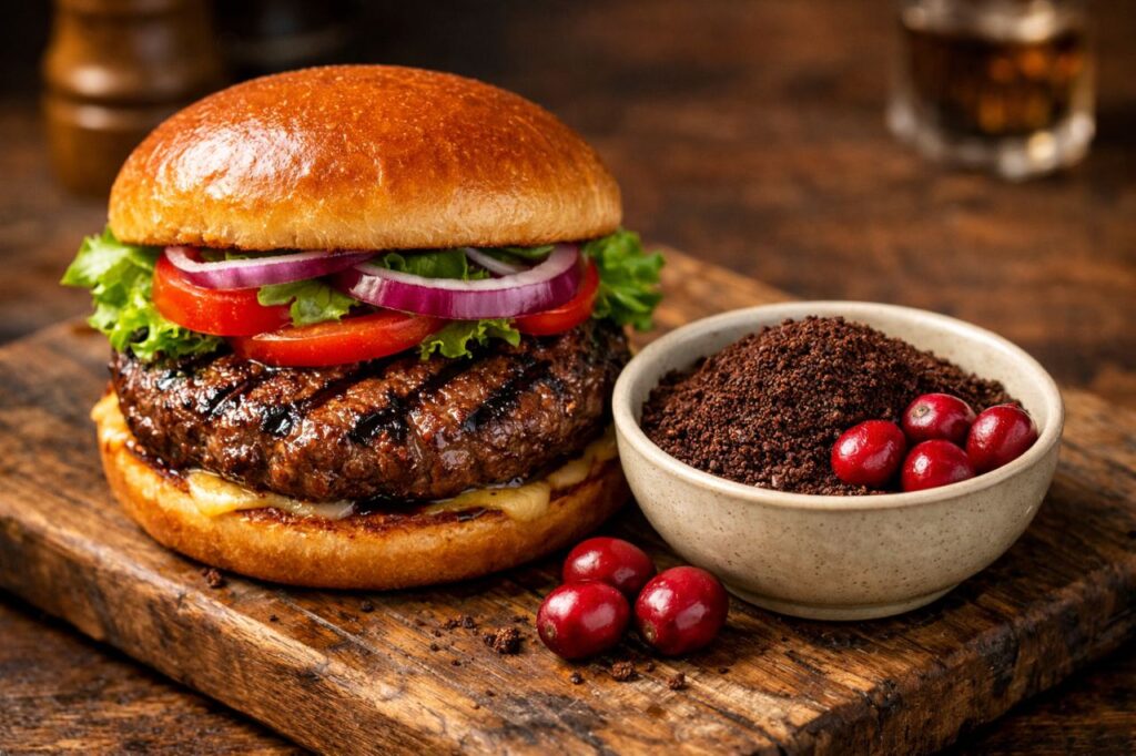 KI generiertes Bild eines Hamburgers