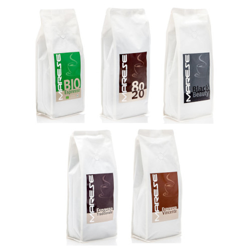 Marese Espresso Probier,- und Geschenkset, 5 teilig