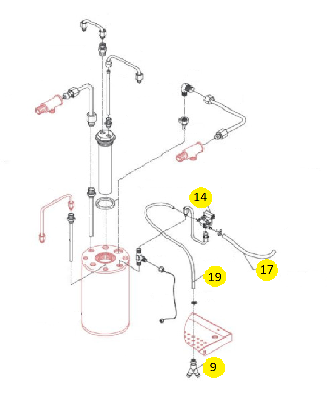 Wartungsset Bezzera BZ Serie Pressostat KIT Wartungsset Bezzera BZ Serie Pressostat KIT