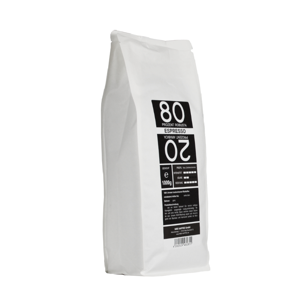 Mee Kaffee 8020 Espresso 1000g