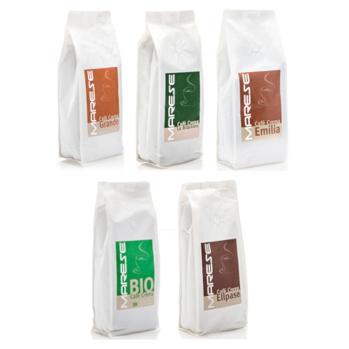 Marese Cafe Crema Probier,- und Geschenkset, 5 teilig