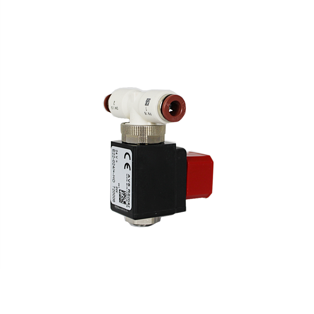 Rex Royal Magnetventil 2/2-Wege DN 1.5 – 24 V – Ø 6 / Ø 4 mm – Römer PPS