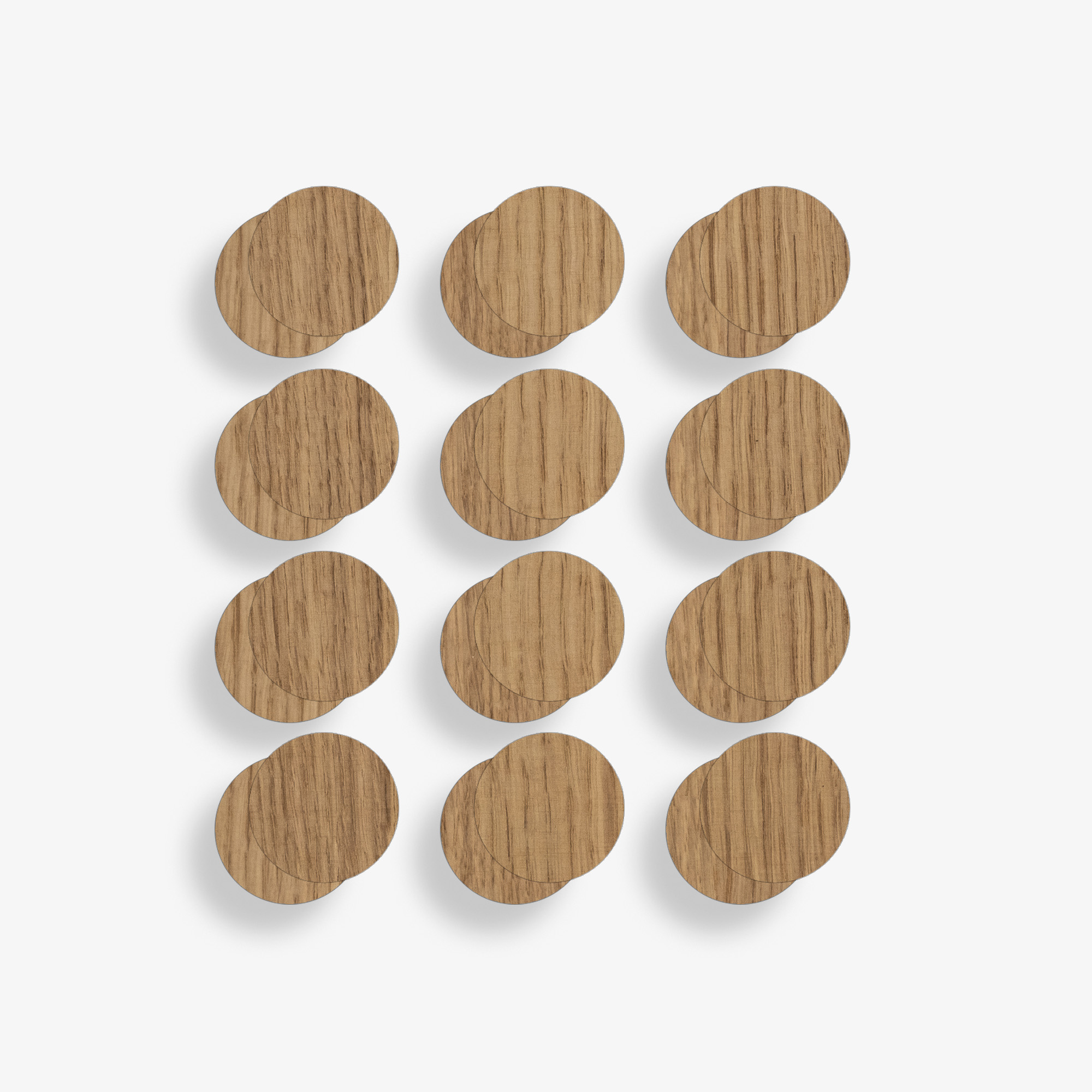 Wiedemann Holzmagnetpads für Rocket Appartamento TCA Eiche (24stk.)