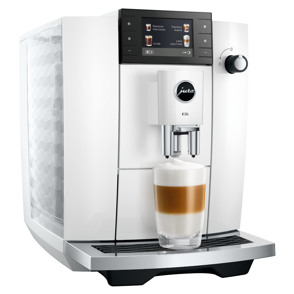 JURA E6 Piano White (ED)