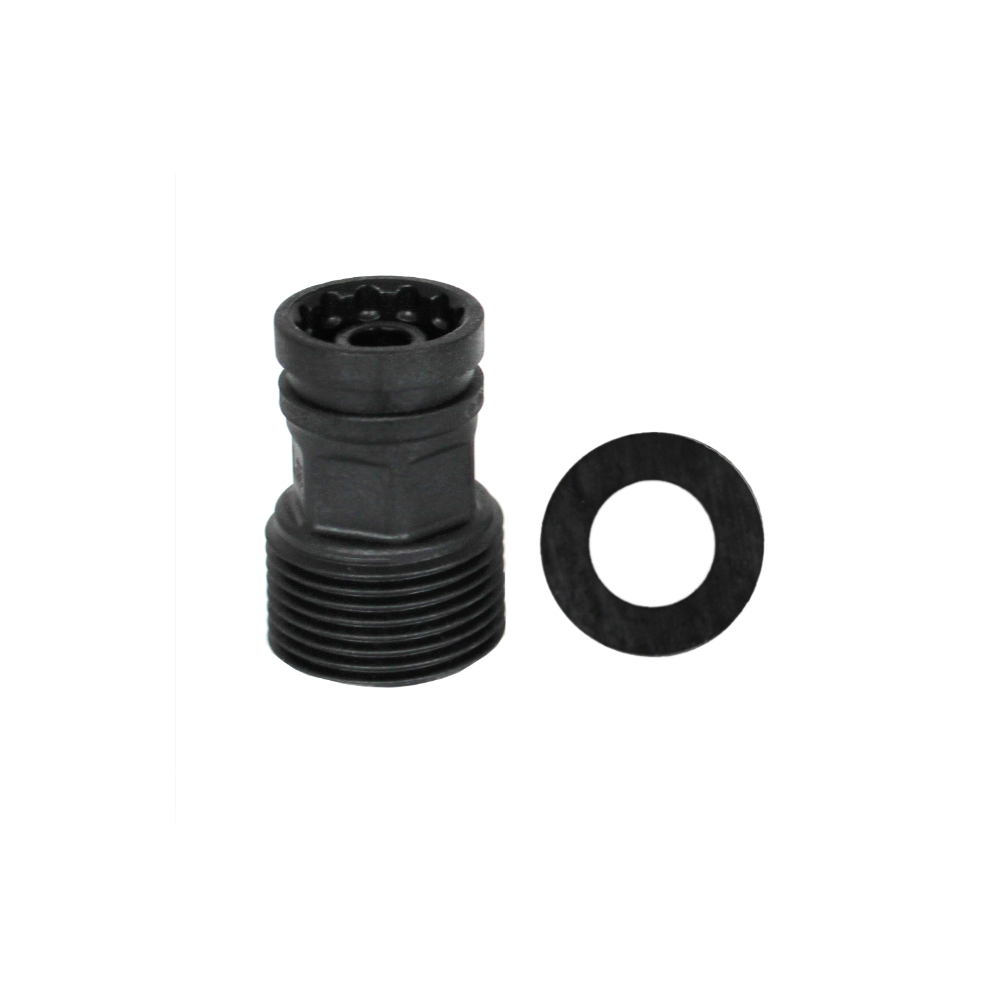 BWT Anschlussstück gerade, FLEX Insert x AG 3/4 Zoll  aus GFK