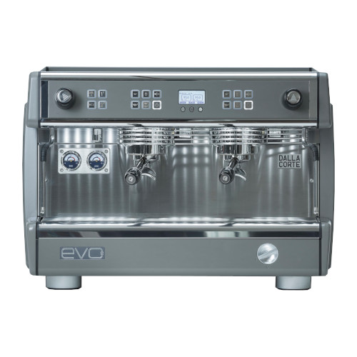 Dalla Corte Evo 2 quartz grey 2 Brühgruppen