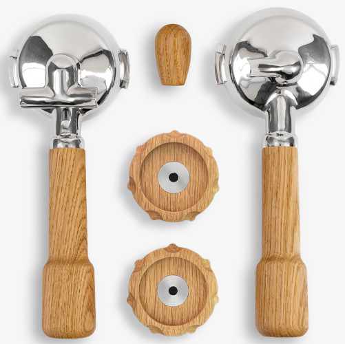 Wiedemann Griffset classic Profitec Pro400 Eiche, inkl. Filterköpfe