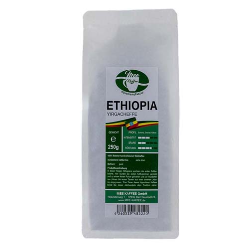 Mee Kaffee Äthiopien Yirgacheffe 250g Mee Kaffee Äthiopien Yirgacheffe 250g