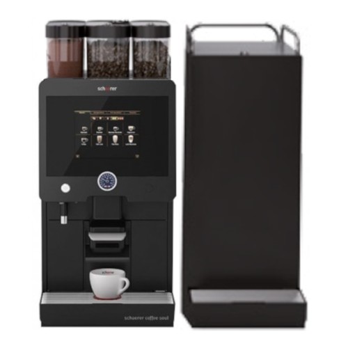 Gebrauchtgerät Schaerer Coffee Soul 8 Frischmilch, 2 Mühlen, 1 Pulver