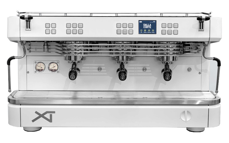Dalla Corte XT Classic total white 3 Brühgruppen