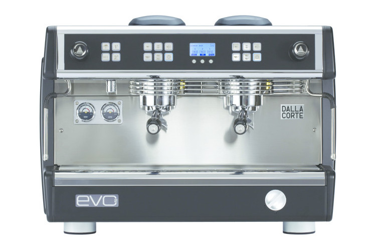 Dalla Corte Evo 2 High nebula black 2 Brühgruppen
