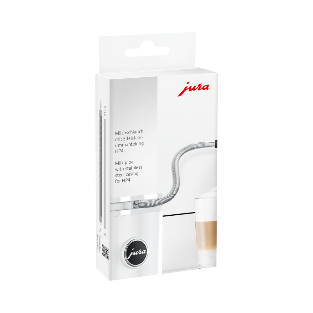 JURA HP4 = Milchschlauch mit Edelstahlummantelung