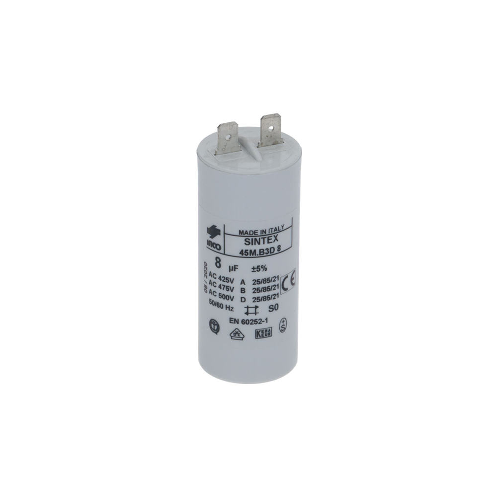 Eureka Kondensator 8µF/450 MCF/MCI