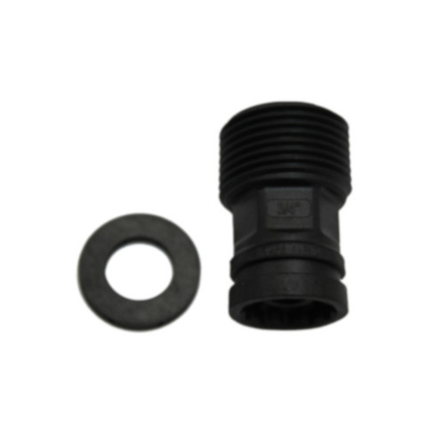 BWT Anschlussstück gerade, FLEX Insert x AG 3/4 Zoll aus GFK