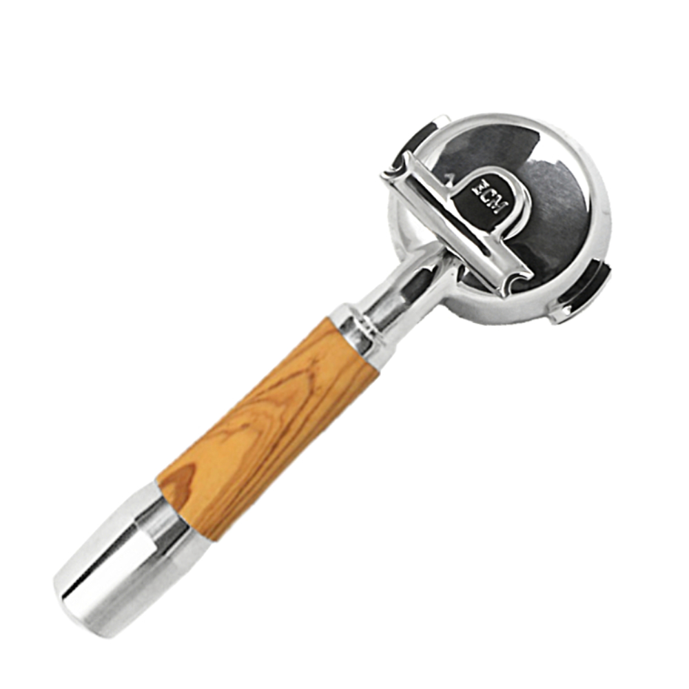 ECM Filterträger mit 2 Ausläufe Olivenholzgriff