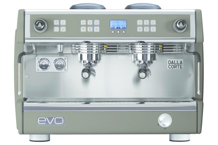 Dalla Corte Evo 2 High quartz grey 2 Brühgruppen