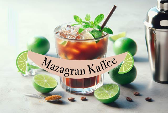 Rezept für Mazagram Kaffee