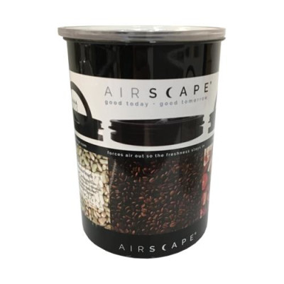 Airscape Kaffeebehälter - schwarz 1800 ml