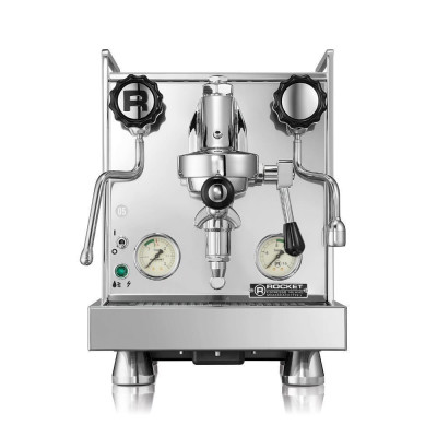 Rocket Espresso: Mozzafiato Cronometro V (Bundle mit Mühle) chrom