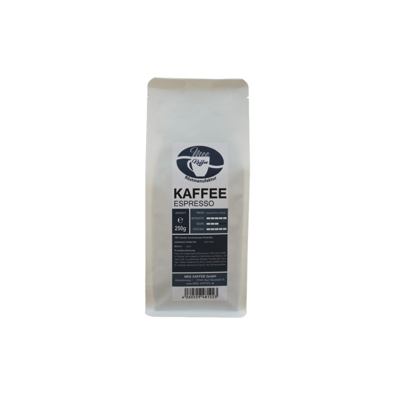 Mee Kaffee Kaffee Espresso 250g ES0250
