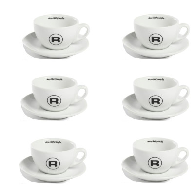 Rocket Espresso: Cappuccino Tassen 6er-Set