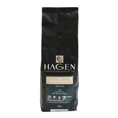 Hagen Kaffee Entkoffeiniert 500g