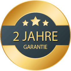 2 Jahre Garantie