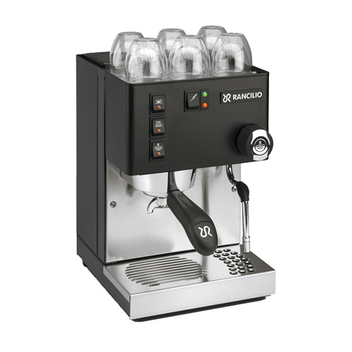 Rancilio: Silvia ECO Edelstahl black