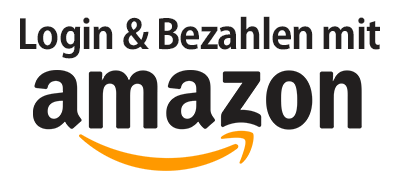 Bei uns können Sie mit Amazon Pay und Ihrem Login bezahlen