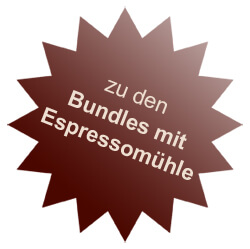 Siebträger mit kostenloser Espressomühle