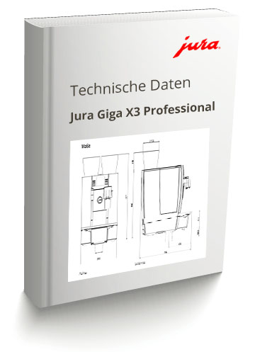 Technisches Datenblatt Jura Giga X3 Professional 