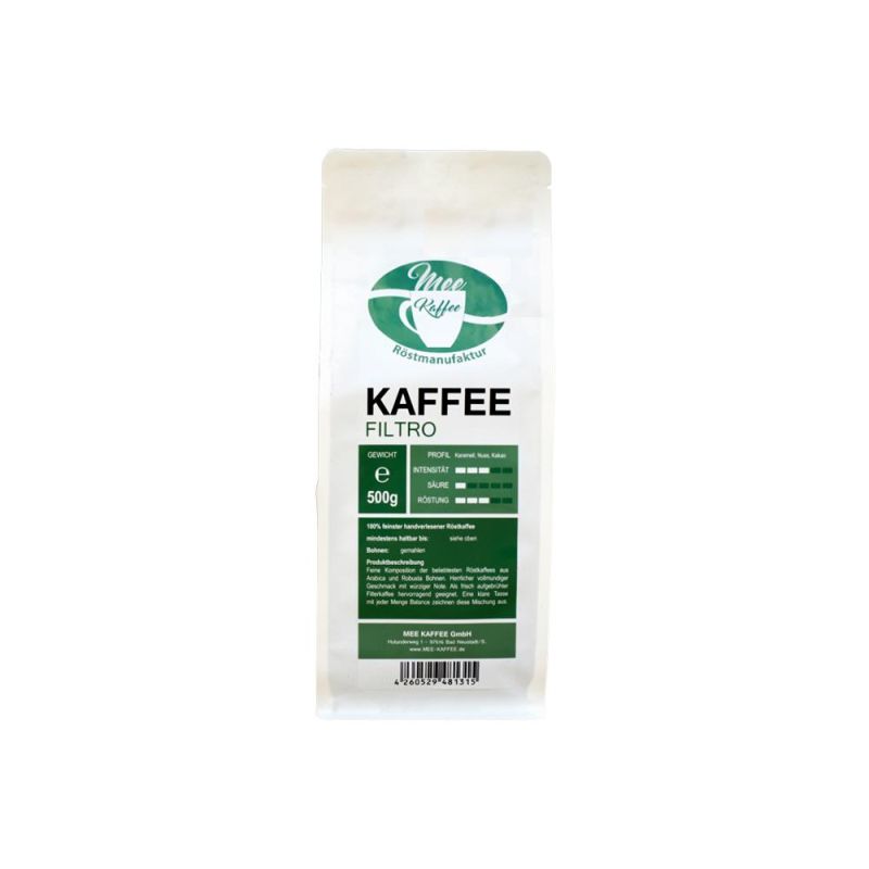 Mee Kaffee Filtro Filterkaffee 500g